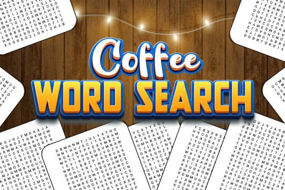 Boost Your KDP Business with a Coffee Word Search PDF
