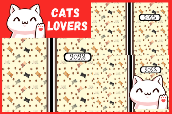 Bringing Joy and Organization: The Cats Lovers 2023 Planner Cover