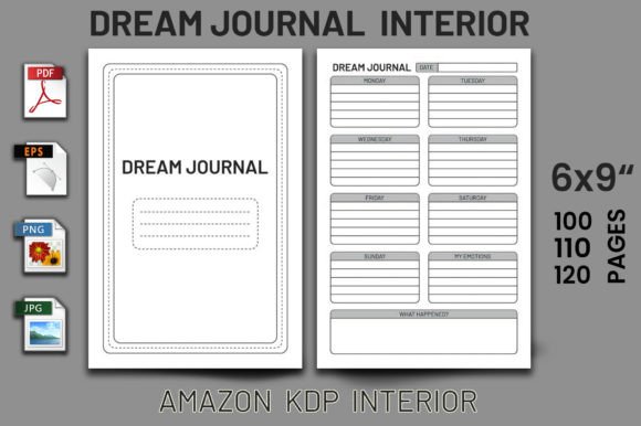 Dream Journal KDP Interior: Your Gateway to Creative Publishing