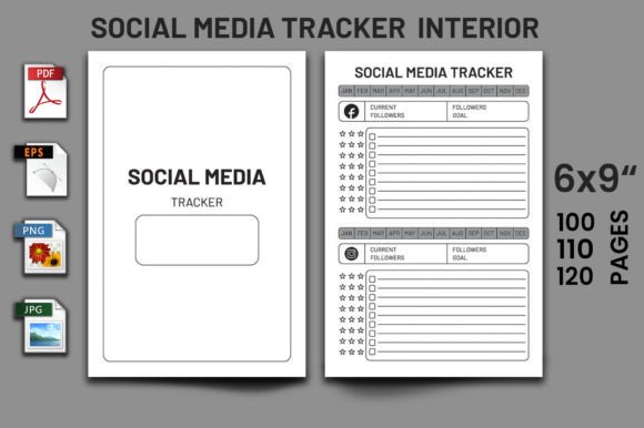 Social Media Tracker KDP Interior: The Organized Creator's Secret Weapon