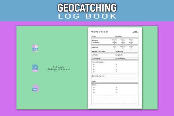 The Modern Explorer's Essential Tool: The High-Resolution Geocaching Log Book