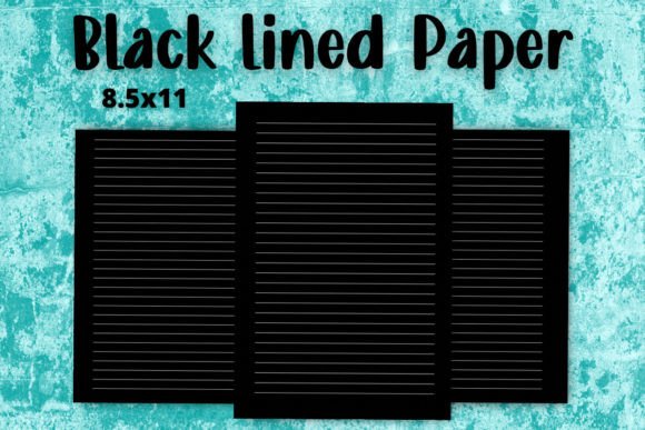 The Practical Value of Black Lined Paper
