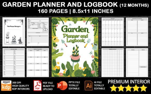 The Ultimate Guide to Streamlining Your Garden with a 12-Month Planner and Logbook