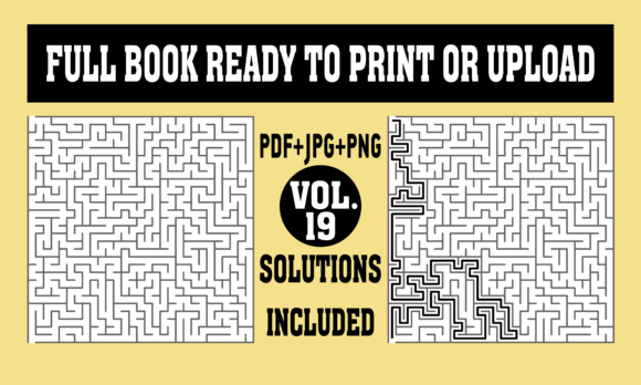 The Ultimate Puzzle Toolkit: KDP Interior Mazes with Solutions 19