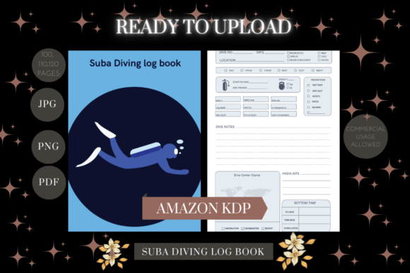 Your Dive Adventures, Perfectly Preserved: The Suba Diving Log Book