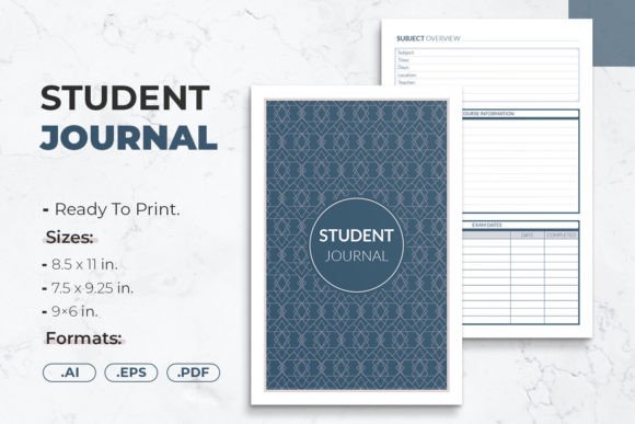 Your Essential Tool: The Student Journal Planner Template