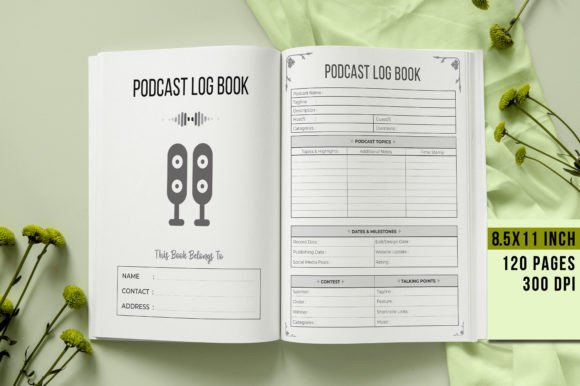 Your Podcast Companion: The Pod Cast Planner Log Book